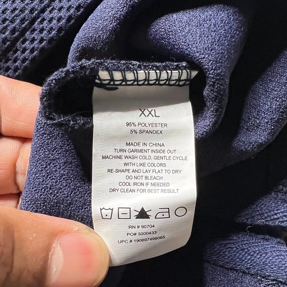 Vince Camuto Mens Blue Long Sleeve Quarter Zip Sweater Pullover Size XXL NWT - Picture 3 of 8